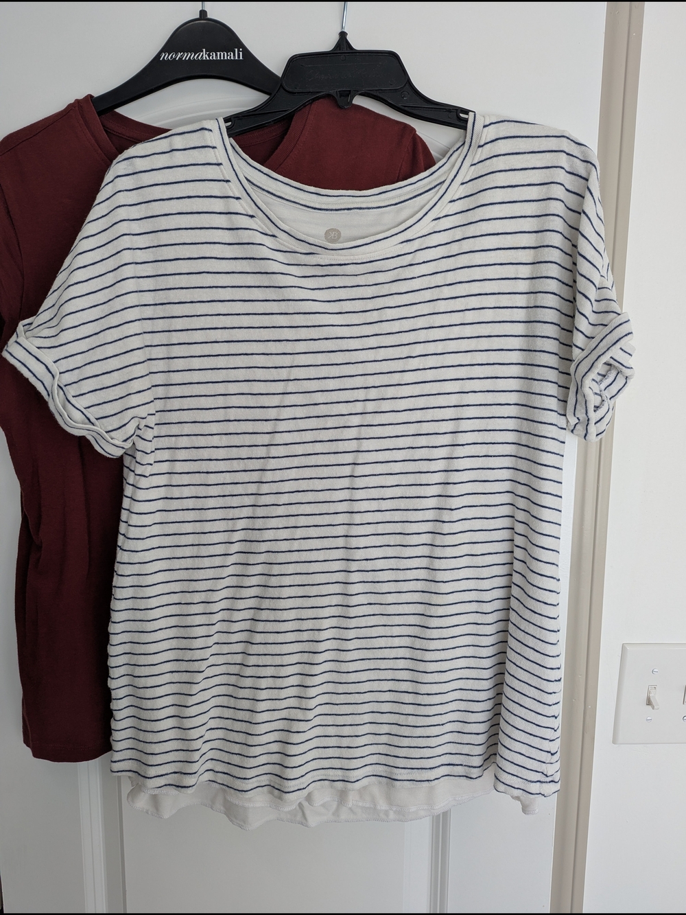Kindred Bravely 2-Pack Nursing And Maternity Organic Cotton Shirts